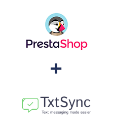 Integração de PrestaShop e TxtSync