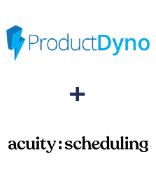 Integração de ProductDyno e Acuity Scheduling