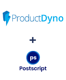 Integração de ProductDyno e Postscript