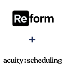 Integração de Reform e Acuity Scheduling