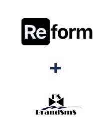 Integração de Reform e BrandSMS 