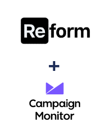 Integração de Reform e Campaign Monitor