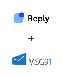 Integração de Reply.io e MSG91