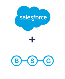 Integração de Salesforce CRM e BSG world