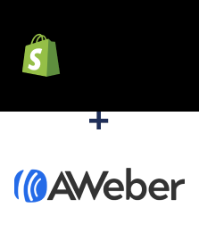 Integração de Shopify e AWeber