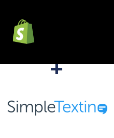 Integração de Shopify e SimpleTexting