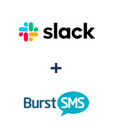 Integração de Slack e Burst SMS