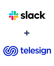Integração de Slack e Telesign