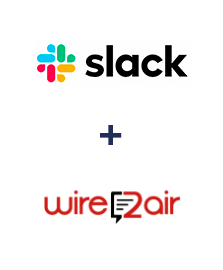 Integração de Slack e Wire2Air
