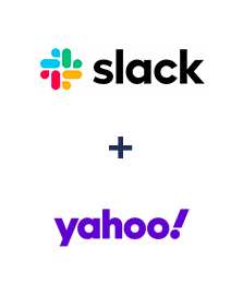 Integração de Slack e Yahoo!