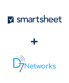 Integração de Smartsheet e D7 Networks