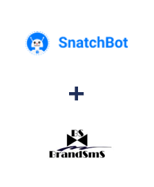Integração de SnatchBot e BrandSMS 