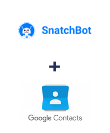 Integração de SnatchBot e Google Contacts