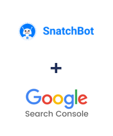 Integração de SnatchBot e Google Search Console