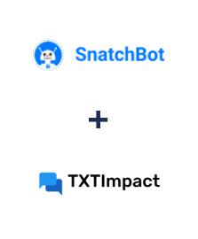 Integração de SnatchBot e TXTImpact