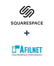 Integração de Squarespace e Afilnet