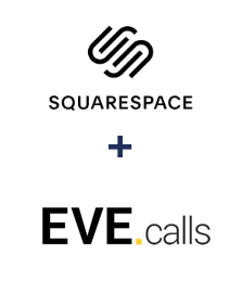 Integração de Squarespace e Evecalls