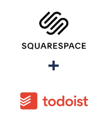 Integração de Squarespace e Todoist