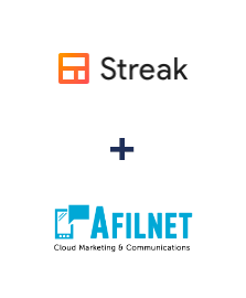 Integração de Streak e Afilnet