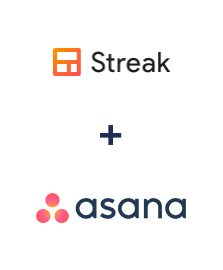 Integração de Streak e Asana