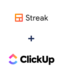Integração de Streak e ClickUp