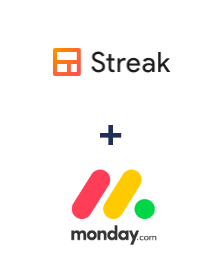 Integração de Streak e Monday.com