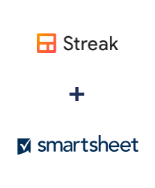 Integração de Streak e Smartsheet