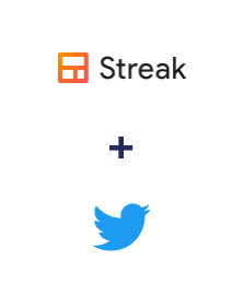 Integração de Streak e Twitter