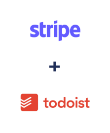 Integração de Stripe e Todoist