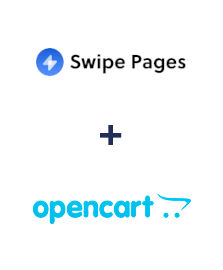 Integração de Swipe Pages e Opencart