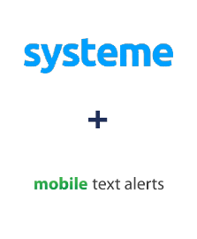 Integração de Systeme.io e Mobile Text Alerts