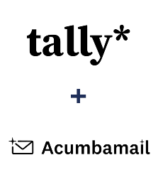 Integração de Tally e Acumbamail