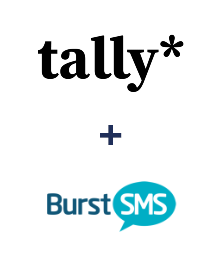 Integração de Tally e Burst SMS