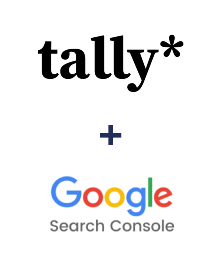 Integração de Tally e Google Search Console