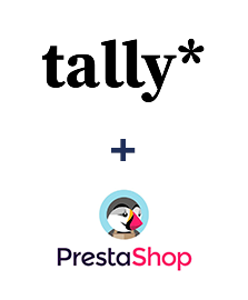 Integração de Tally e PrestaShop