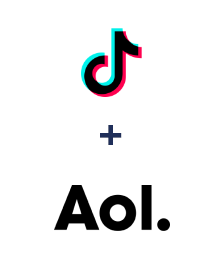 Integração de TikTok e AOL