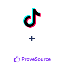 Integração de TikTok e ProveSource