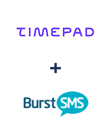 Integração de Timepad e Burst SMS