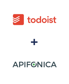 Integração de Todoist e Apifonica