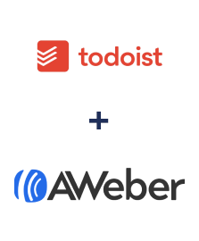 Integração de Todoist e AWeber