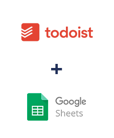 Integração de Todoist e Google Sheets