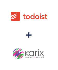 Integração de Todoist e Karix