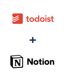 Integração de Todoist e Notion