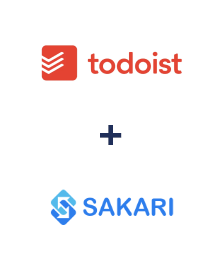 Integração de Todoist e Sakari