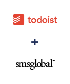 Integração de Todoist e SMSGlobal