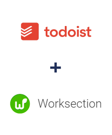 Integração de Todoist e Worksection