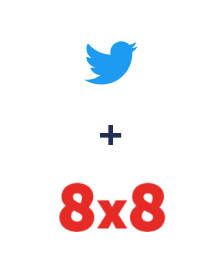 Integração de Twitter e 8x8