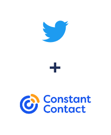 Integração de Twitter e Constant Contact