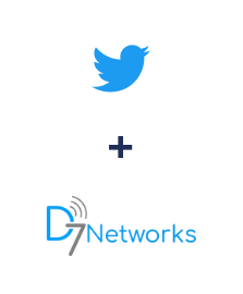 Integração de Twitter e D7 Networks