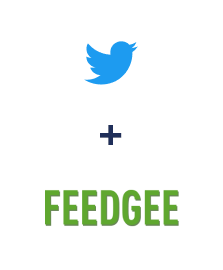 Integração de Twitter e Feedgee